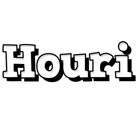 Houri snowing logo