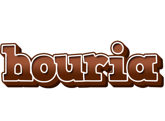 Houria brownie logo