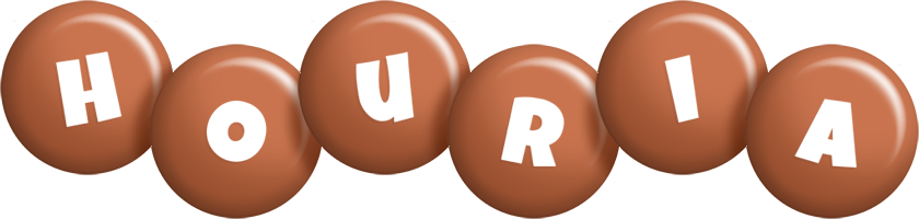 Houria candy-brown logo