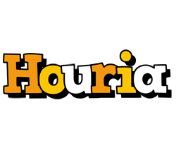 Houria cartoon logo