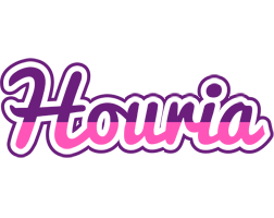 Houria cheerful logo