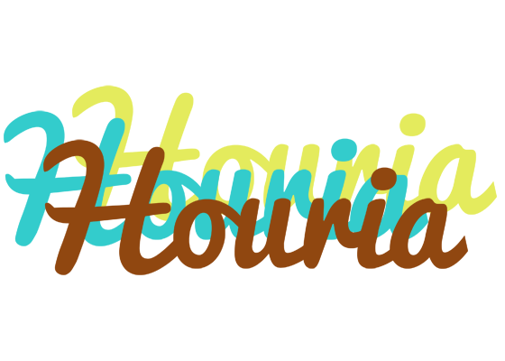 Houria cupcake logo