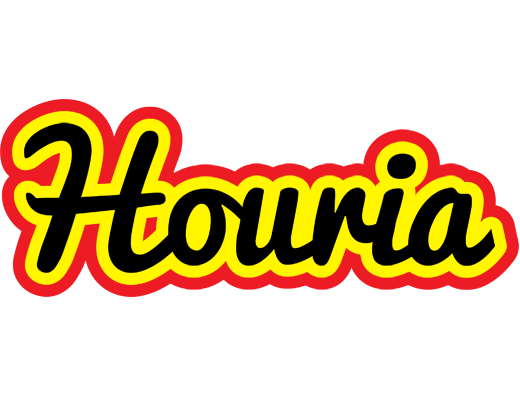 Houria flaming logo