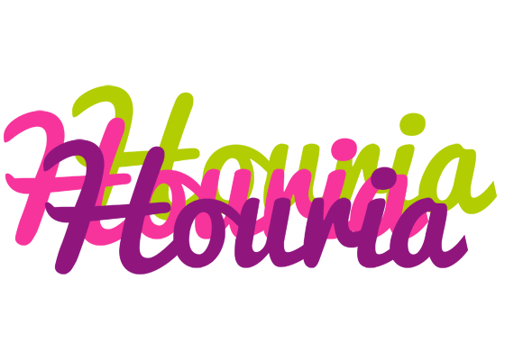 Houria flowers logo