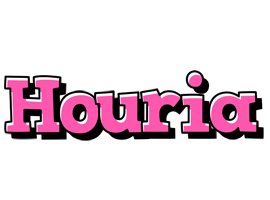 Houria girlish logo