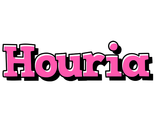 Houria girlish logo