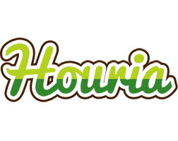 Houria golfing logo