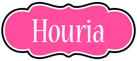 Houria invitation logo