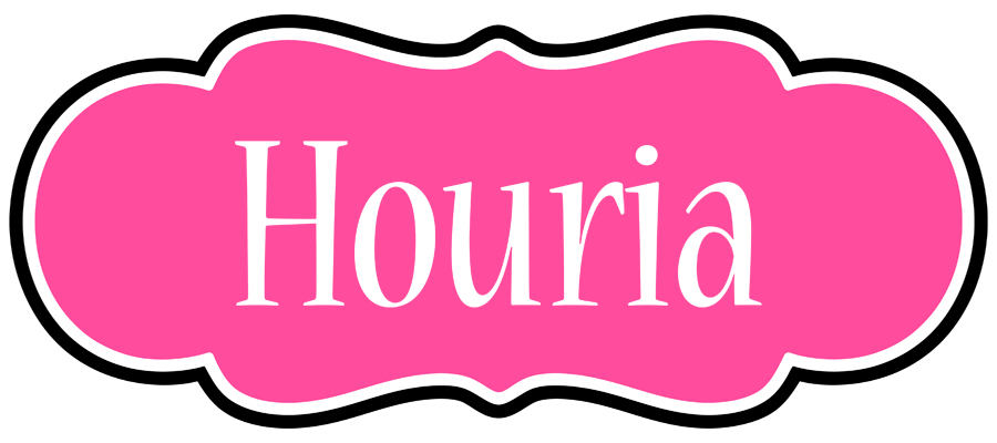 Houria invitation logo