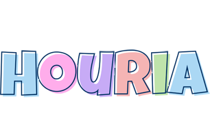 Houria pastel logo