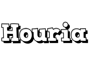 Houria snowing logo