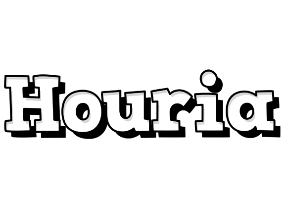 Houria snowing logo