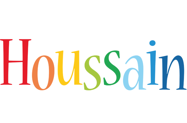 Houssain birthday logo