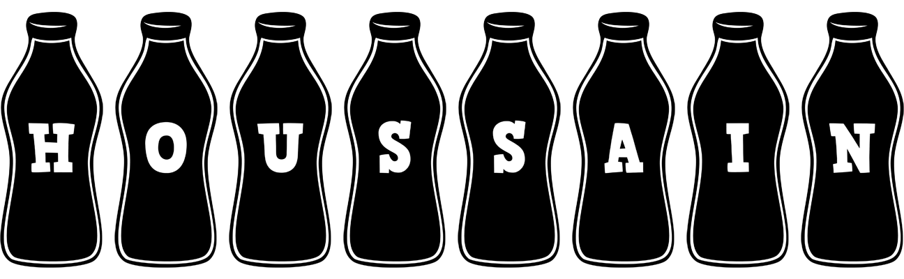 Houssain bottle logo
