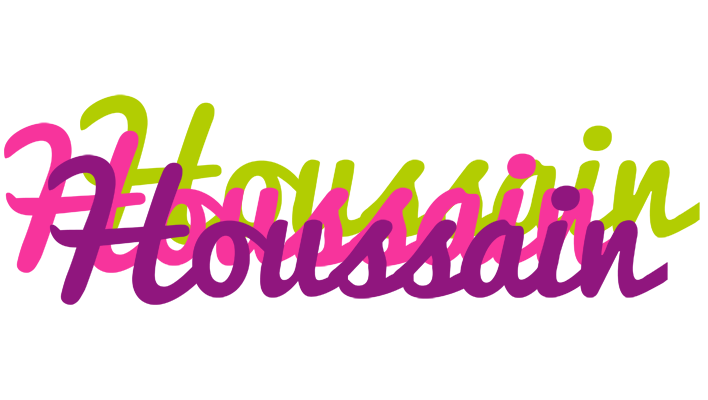 Houssain flowers logo