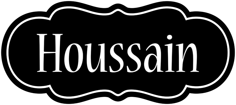 Houssain welcome logo