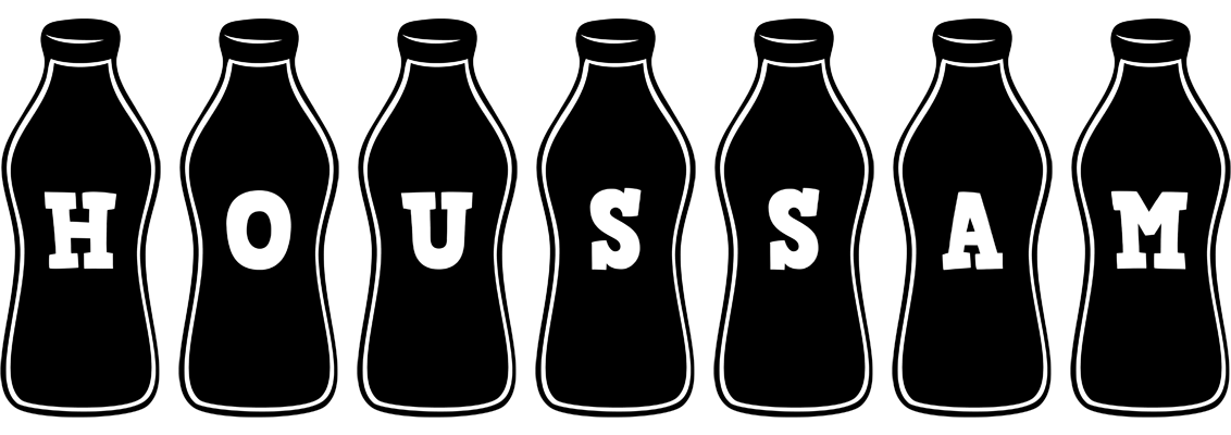 Houssam bottle logo