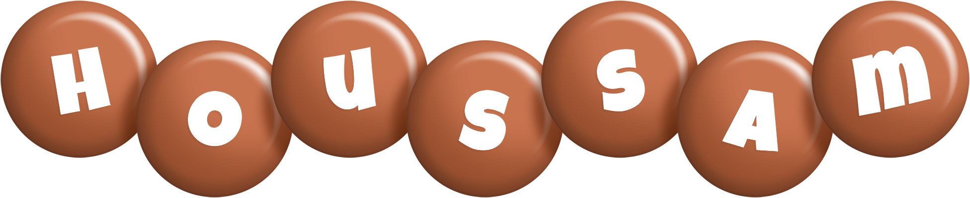 Houssam candy-brown logo