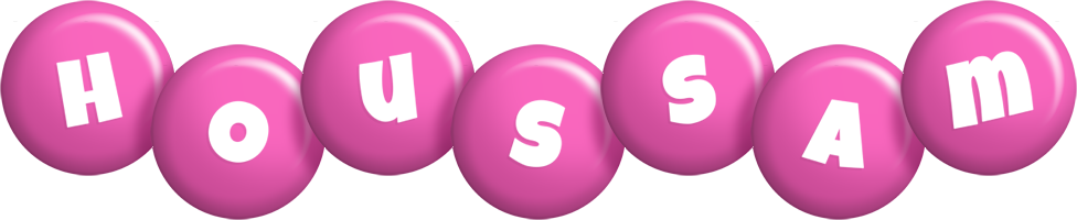 Houssam candy-pink logo