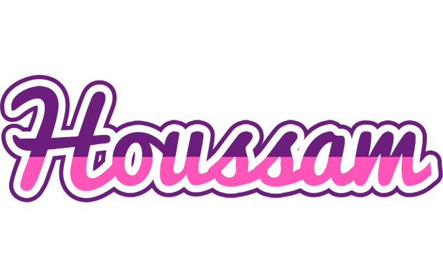 Houssam cheerful logo