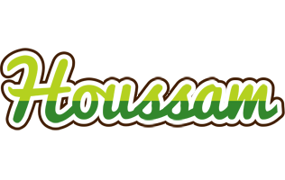 Houssam golfing logo