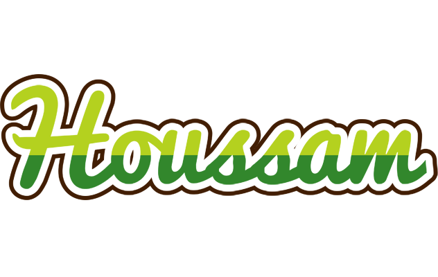 Houssam golfing logo