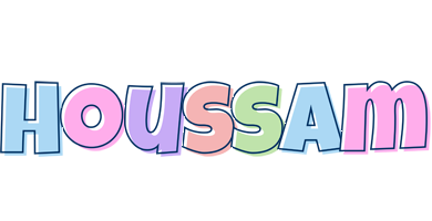 Houssam pastel logo