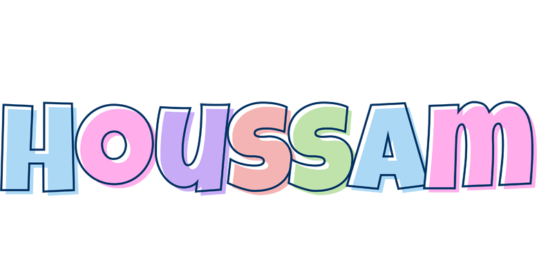 Houssam pastel logo