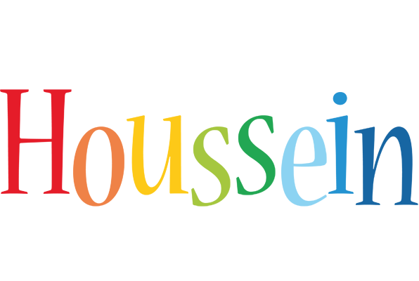 Houssein birthday logo