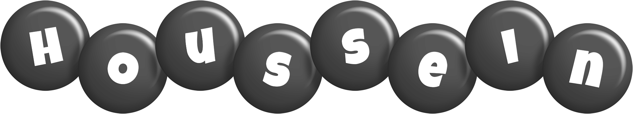Houssein candy-black logo