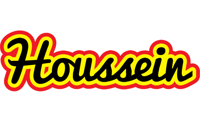 Houssein flaming logo