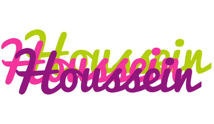 Houssein flowers logo