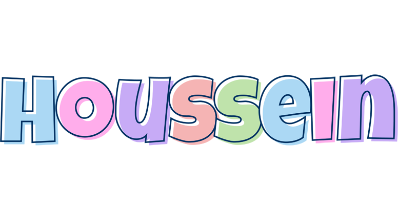 Houssein pastel logo