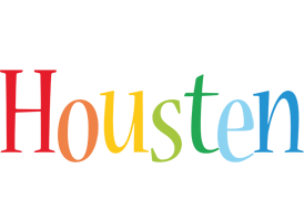 Housten birthday logo