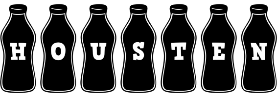 Housten bottle logo