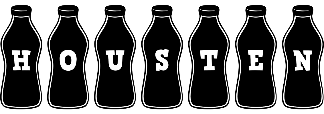 Housten bottle logo