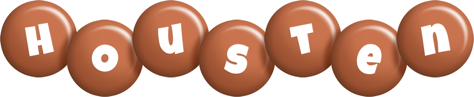 Housten candy-brown logo