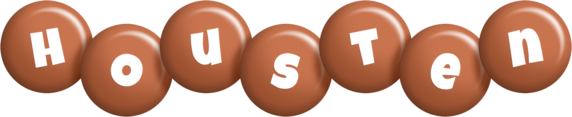 Housten candy-brown logo