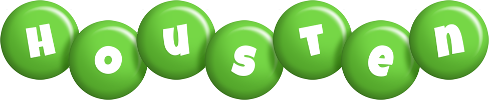 Housten candy-green logo