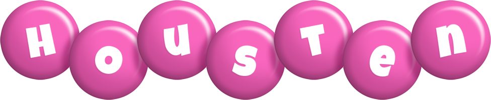 Housten candy-pink logo