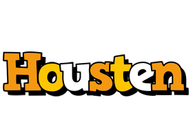 Housten cartoon logo