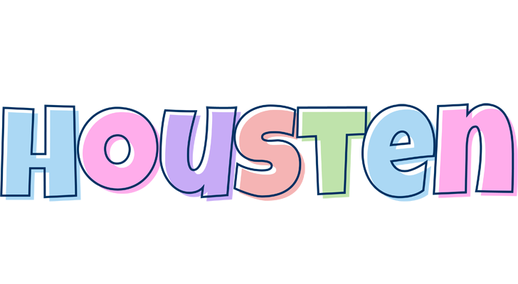 Housten pastel logo