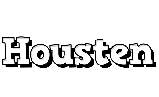 Housten snowing logo