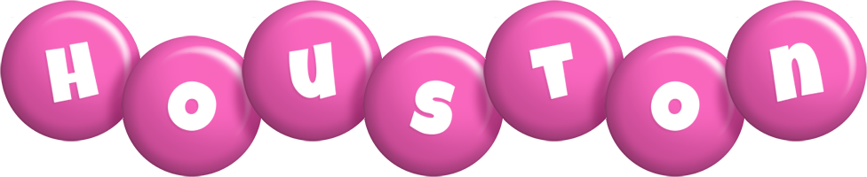 Houston candy-pink logo