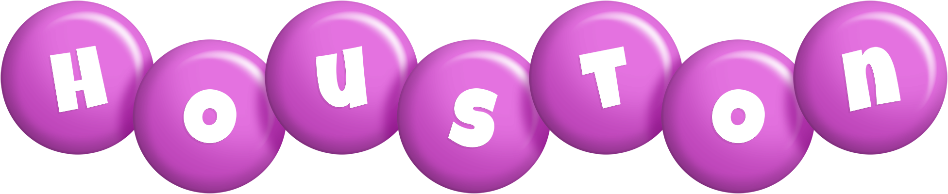 Houston candy-purple logo