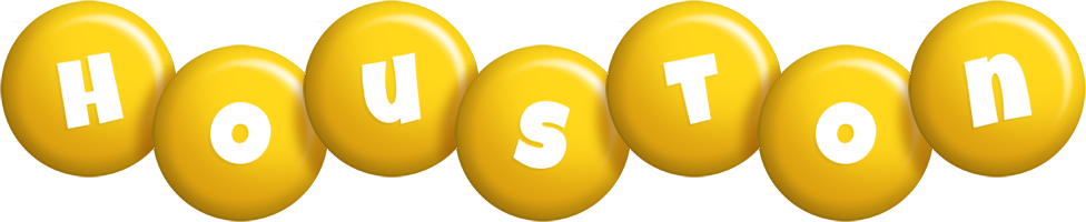 Houston candy-yellow logo