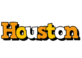 Houston cartoon logo