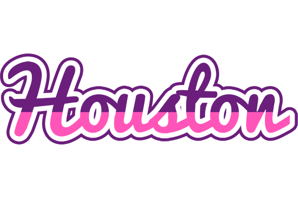 Houston cheerful logo