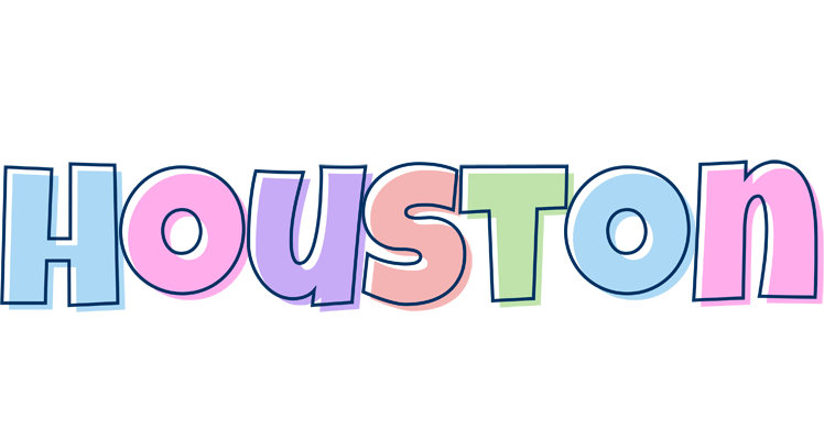 Houston pastel logo