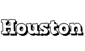Houston snowing logo